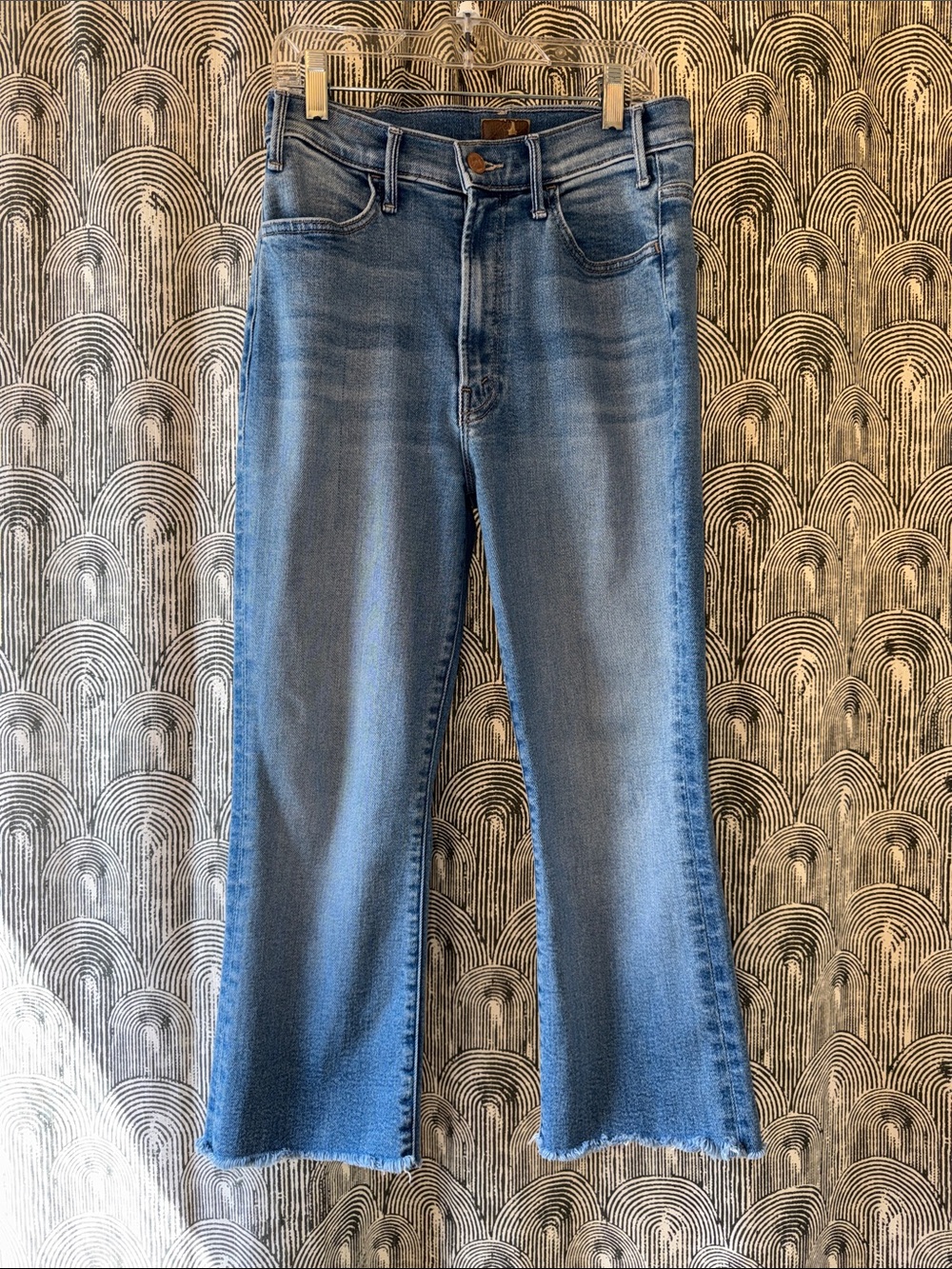 MOTHER the Ankle Husker Fray Jeans